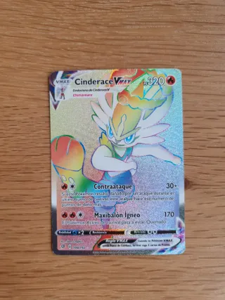 Pokemon Centiskorch Vmax y Cinderace Vmax
