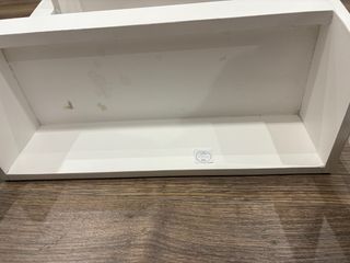 Estantería blanca tipo escalera