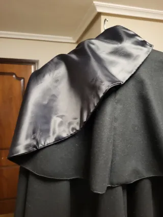 Capa Castellana Negra Talla Única