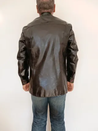 Americana de piel Bikers XXL. Medidas indicadas