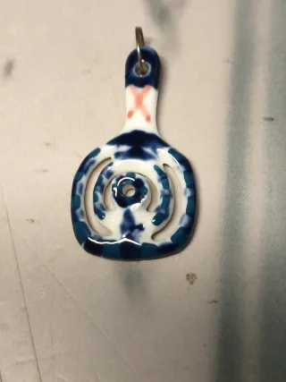 Colgante Sargadelos Vintage Azul y Blanco