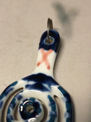 Colgante Sargadelos Vintage Azul y Blanco