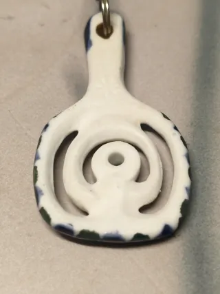 Colgante Sargadelos Vintage Azul y Blanco