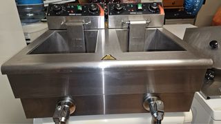 Freidora Doble VEVOR Acero Inoxidable