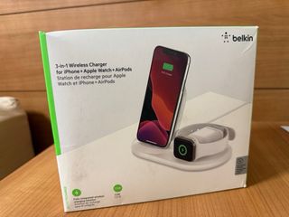 Cargador Inalámbrico Belkin iPhone y Apple Watch