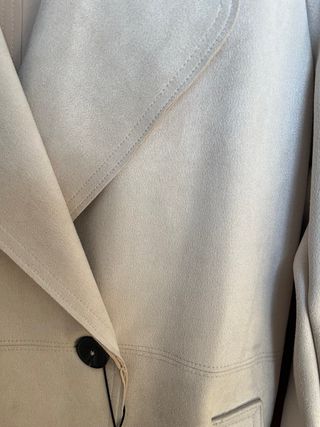 Gabardina Zara Antelina Beige Talla M