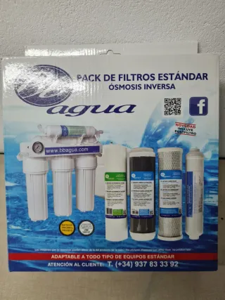 Pack Filtros Ósmosis Inversa Bbagua