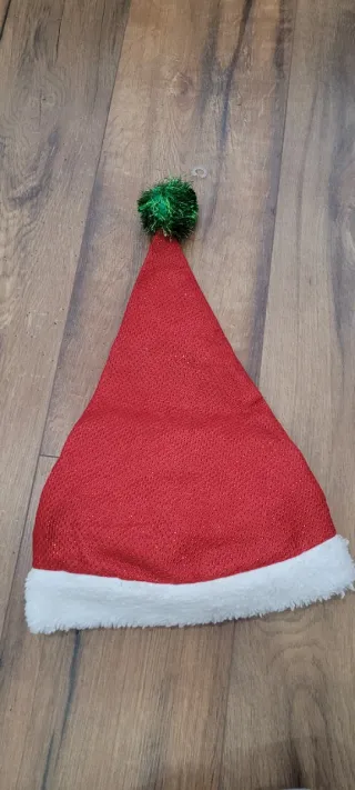 Gorro Papá Noel con luces LED