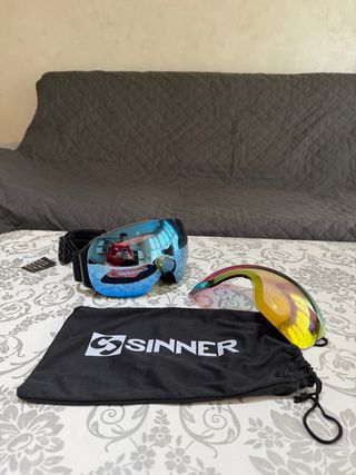 Gafas de esquí Sinner con lente intercambiable