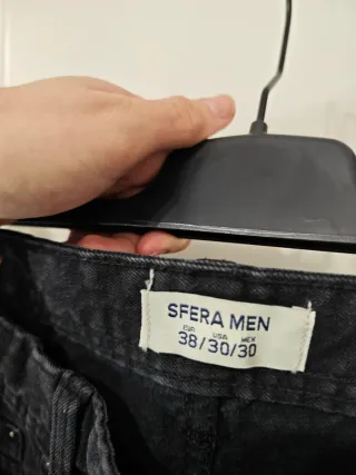 Vaqueros Sfera Negros Talla M