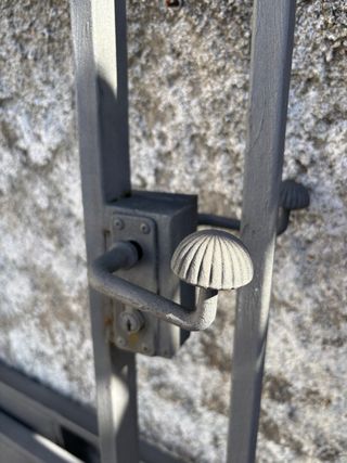 Puerta hierro y 2 verjas 2.10x0.75