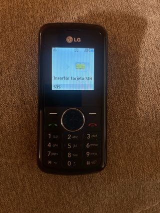Teléfono Móvil Vintage LG Negro