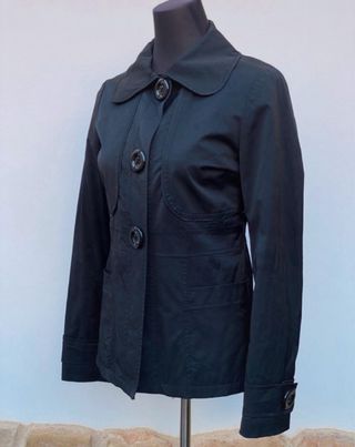Blazer Zara Negro Mujer
