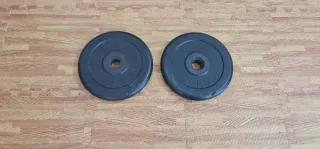 Discos recubiertos de goma 5kg