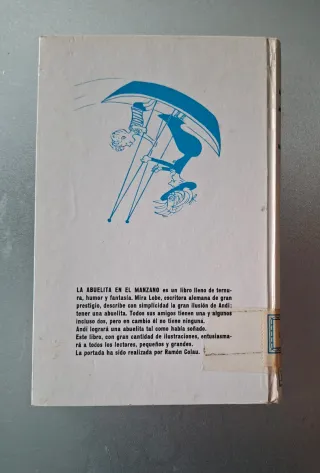 Cuento juvenil la abuelita en el manzano años 60