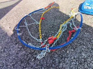 Cadenas Nieve 9mm NKS Aro Flexible (Juego)