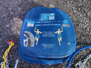 Cadenas Nieve 9mm NKS Aro Flexible (Juego)