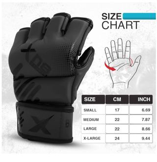 Guantes artes marciales Xn8 (hombre/mujer)