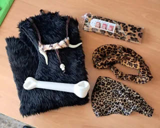 Disfraz cavernícola prehistórico