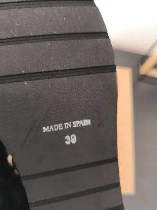 Zapatos piel potro animal print