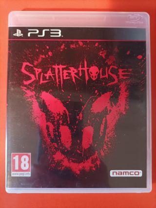 PS3 Splatterhouse Namco Juego Terror