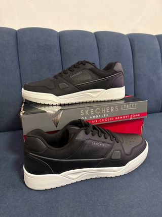 Skechers T46 Negro/Blanco