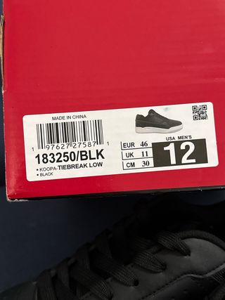 Skechers T46 Negro/Blanco