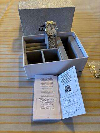 Reloj Lotus 15884/1 Oro y Plata