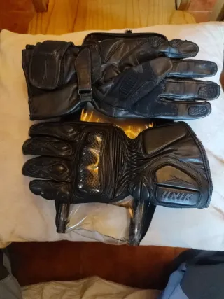 Guantes Moto Unik Negros Talla M