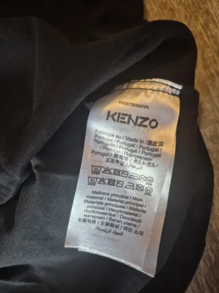 Camiseta Kenzo Paris Tiger Logo Talla S