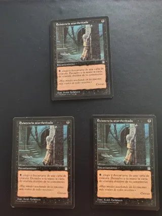 3x Magic Existencia Atormentada Carta