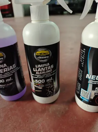 Lote Limpieza Coche nuevo