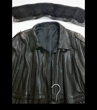 Chaqueta Piel Cordero RAMON PEREZ Negra Talla 56