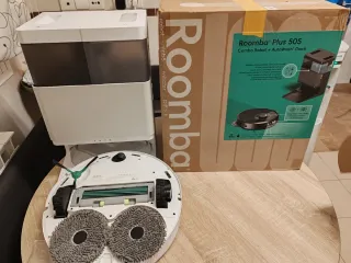 Roomba Plus 505 AutoWash Blanco