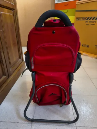 Mochila Portabebés Vaude Roja