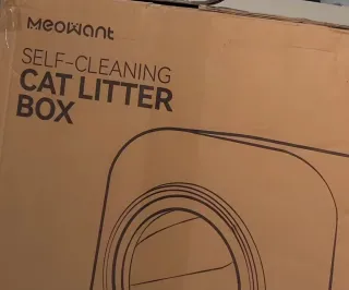 Caixa de Areia Automática para Gatos