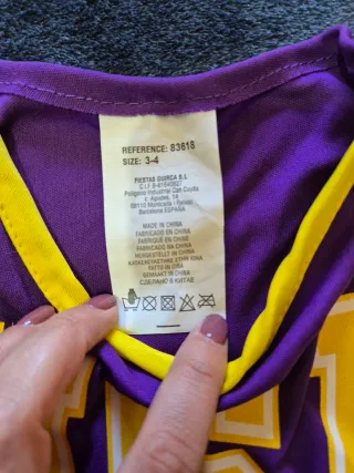 Disfraz Animadora Niña USA Talla 3-4