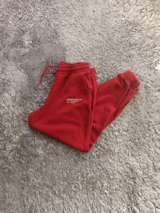 Pantalón chándal granate Primark unisex