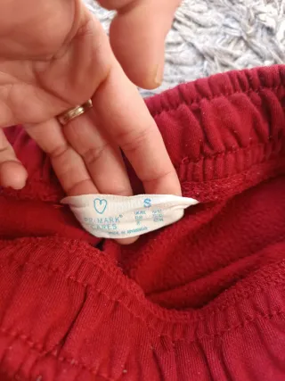 Pantalón chándal granate Primark unisex