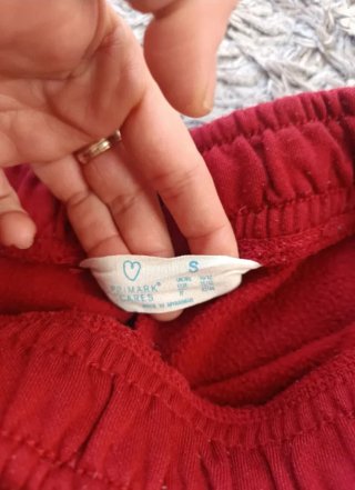 Pantalón chándal granate Primark unisex