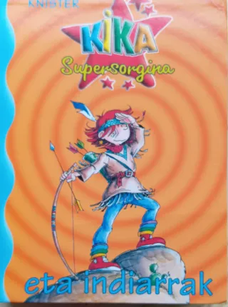 LOTE 3 libros KIKA ETA INDIARRAK (Spanish Ed