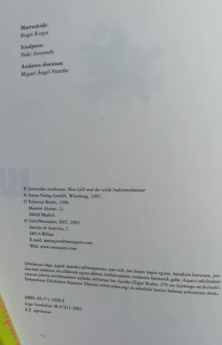 LOTE 3 libros KIKA ETA INDIARRAK (Spanish Ed