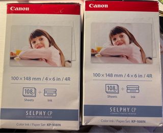 Canon KP-108IN Color Ink/Paper Set (2 Pack)