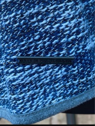 Cárdigan Pepe Jeans azul y gris