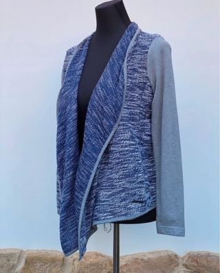 Cárdigan Pepe Jeans azul y gris