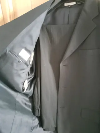 Traje de vestir negro talla 54