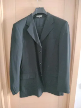 Traje de vestir negro talla 54