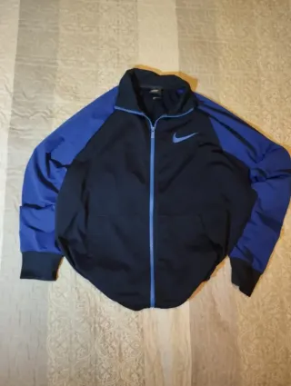 Sudadera Nike Negra y Azul
