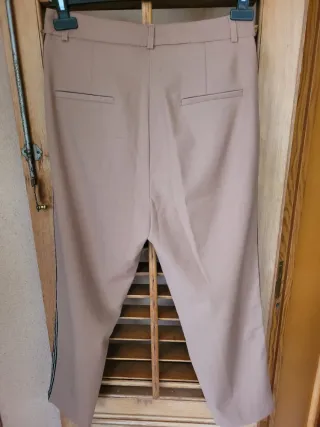 Pantaloni Motivi Beige Donna Invernali