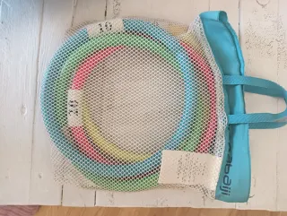 Piscina plegable Nabaiji azul y verde